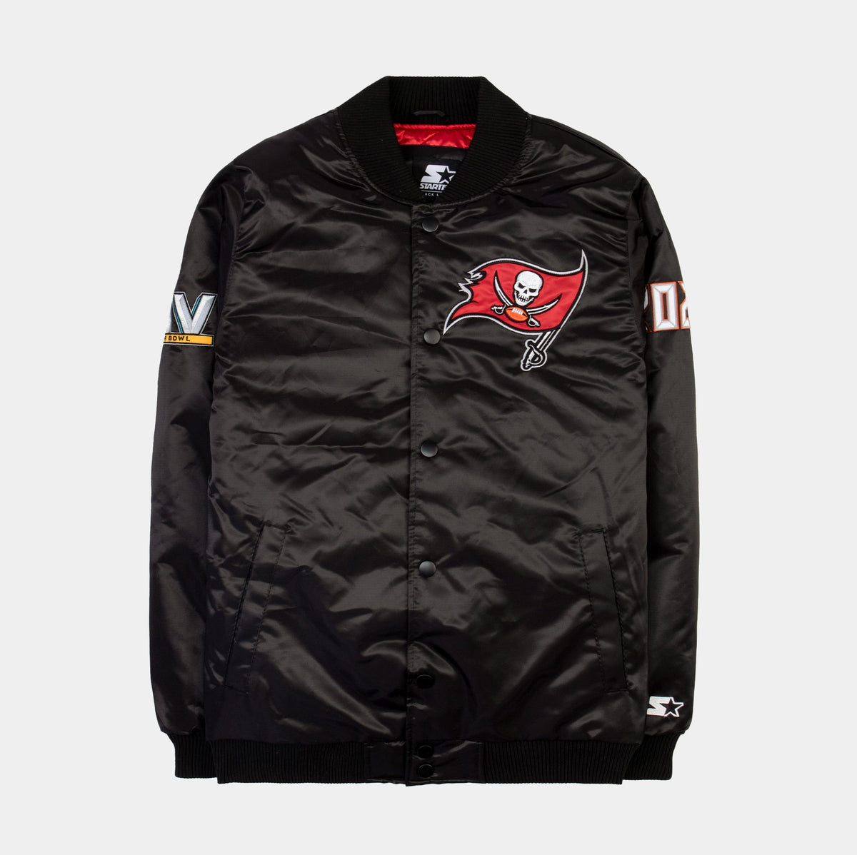 HOMAGE x Starter Satin Jacket - NFL - Tampa Bay Buccaneers