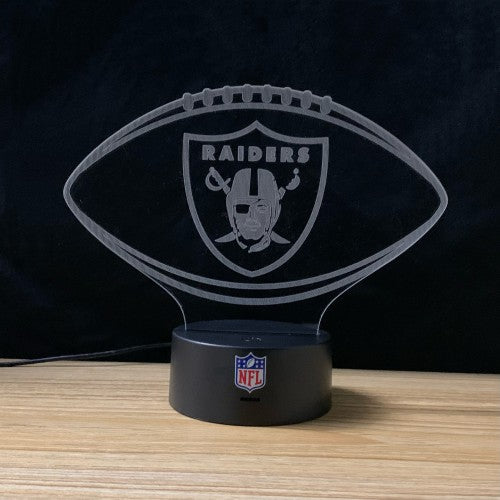 NFL Las Vegas Raiders LED Speaker with Color v.6 1 ct