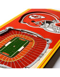 NFL Wand-Deko - Stadium - Kansas City Chiefs